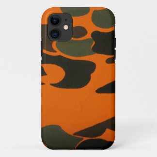 Oranje camo-hoesje voor iPhone 5 iPhone 11 Hoesje