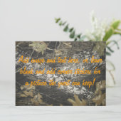 Oranje Camo Kaart (Staand voorkant)