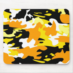 Oranje Camo Mousepad Muismat