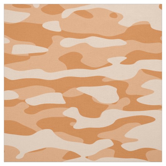 Oranje Camo stof (Swatch)