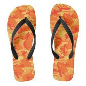 Oranje camo-Teenslippers Teenslippers (Voetbed)