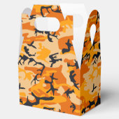 Oranje camouflage, leger bedankdoosjes (Geopend)
