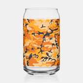 Oranje camouflage, leger blikvorm glas (Links)