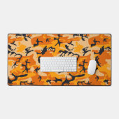 Oranje camouflage, leger bureaumat (Keyboard & Muis)