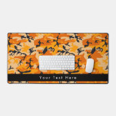 Oranje camouflage, leger bureaumat (Keyboard & Muis)
