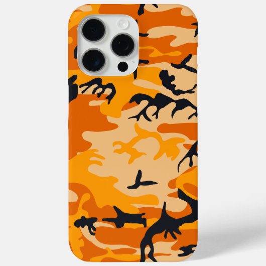 Oranje camouflage, leger Case-Mate iPhone case (Achterkant)