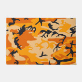 Oranje camouflage, leger deurmat (Voorkant)