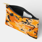 Oranje camouflage, leger etui (Open)