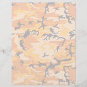 Oranje camouflage, leger flyer (Voorkant)