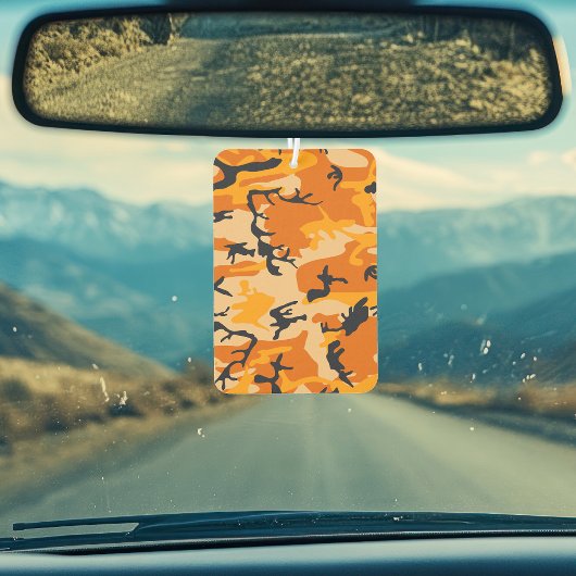 Oranje camouflage, leger luchtverfrisser