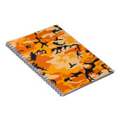 Oranje camouflage, leger notitieboek (Rechterzijde)