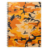 Oranje camouflage, leger notitieboek (Voorkant)