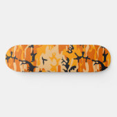 Oranje camouflage, leger persoonlijk skateboard (Horizontaal)