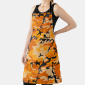 Oranje camouflage, leger schort (Insitu)
