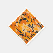 Oranje camouflage, leger servet (Hoek)