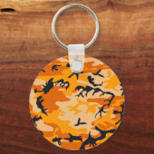 Oranje camouflage, leger sleutelhanger (Voorkant)