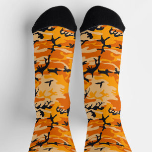 Oranje camouflage, leger sokken