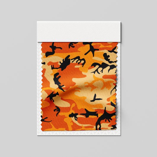 Oranje camouflage, leger stof