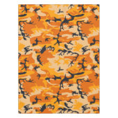Oranje camouflage, leger tafelkleed (Voorkant)