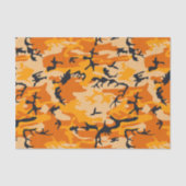 Oranje camouflage, leger tissuepapier (Voorkant)