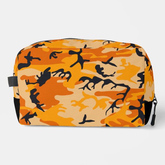 Oranje camouflage, leger toilettasje (Voorkant)