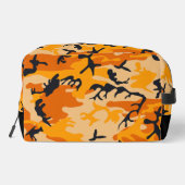 Oranje camouflage, leger toilettasje (Achterkant)