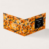 Oranje camouflage, leger visitekaartje (Buitenkant)