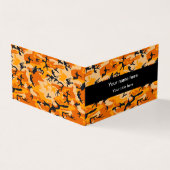 Oranje camouflage, leger visitekaartje (Buitenkant)