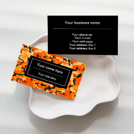 Oranje camouflage, leger visitekaartje