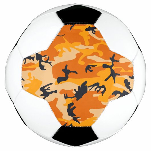 Oranje camouflage, leger voetbal (Voorkant)
