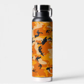 Oranje camouflage, leger waterfles (Voorkant)