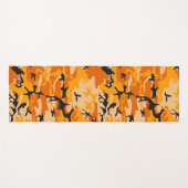 Oranje camouflage, leger yogamat (Voorkant (horizontaal))