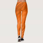Oranje Camouflage Leggings (Achterkant)