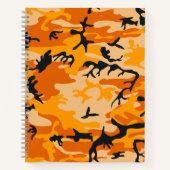Oranje Camouflage, Militair, Leger Notitieboek (Voorkant)
