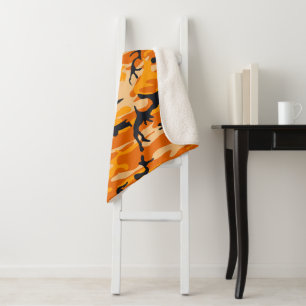 Oranje Camouflage, Militair, Leger Sherpa Deken