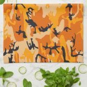 Oranje Camouflage, Militair, Leger Theedoek (Gevouwen)