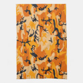 Oranje Camouflage, Militair, Leger Theedoek (Verticaal)