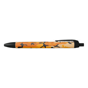 Oranje Camouflage, Militair, Leger Zwarte Inkt Pen