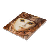 Oranje carnavalskostuum, Venetië Tegeltje (Zijkant)