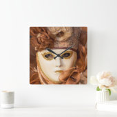 Oranje carnavalskostuum, Venetië Vierkante Klok (Huis)