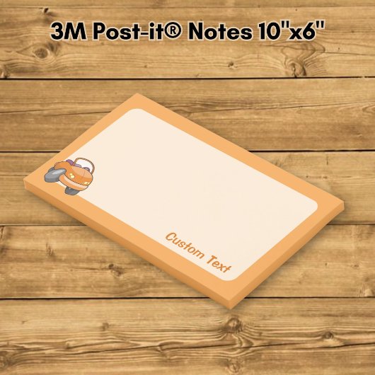 Oranje Cartoon Auto Post-it® Notes