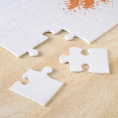 Oranje Cartoon krab Legpuzzel (Zijkant)