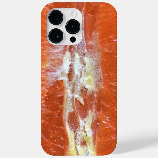 Oranje Case-Mate iPhone Case (Achterkant)