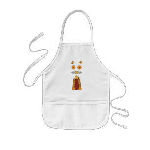ORANJE CAT KINDER SCHORT