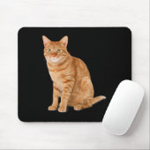 Oranje Cat Tab Funny Cat Parodie Cat Lover Gift Ki Muismat (Met muis)