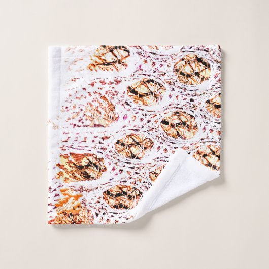 Oranje cel handdoek (Wasdoekje)