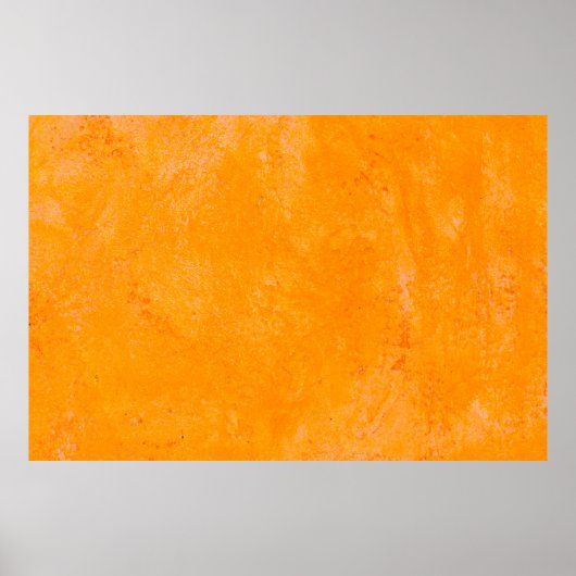 Oranje cementoppervlak, abstracte ondergrond poster (Voorkant)