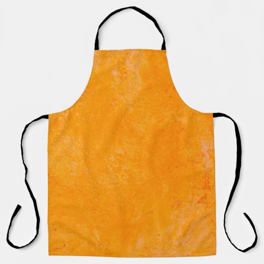 Oranje cementoppervlak, abstracte ondergrond schort (Voorkant)