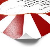 Oranje certificaat voor de goedkeuring van  katten foto afdruk (Hoek)