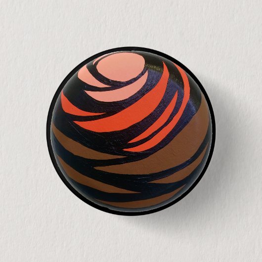 Oranje Chakra Button (Voorkant)
